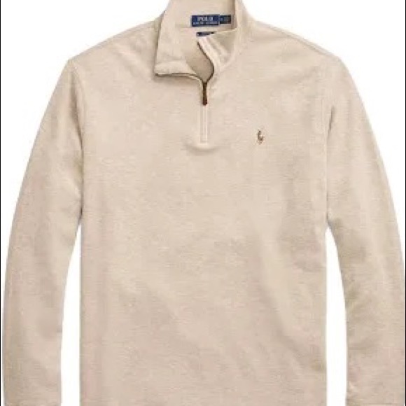 Polo Ralph Lauren Other - Polo Ralph Lauren Men's Half Zip Estate Rib Cotton Sweater